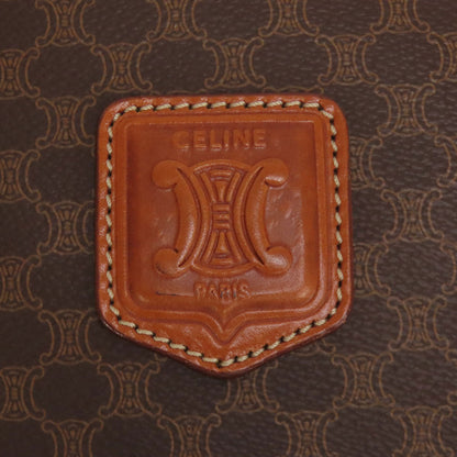 CELINE Macadam pattern Boston bag PVC Ladies [Used]