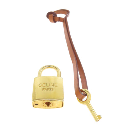 CELINE Macadam pattern Boston bag PVC Ladies [Used]