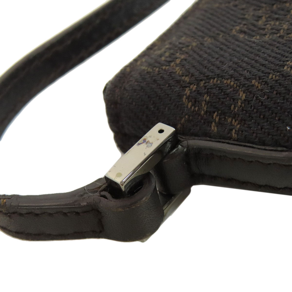 GUCCI 07198 GG pattern accessory pouch Handbag Canvas Ladies [Used]