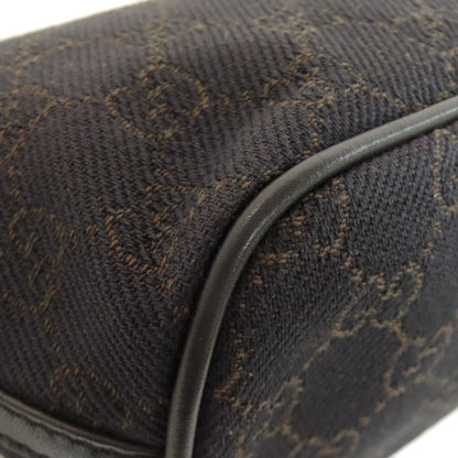 GUCCI 07198 GG pattern accessory pouch Handbag Canvas Ladies [Used]