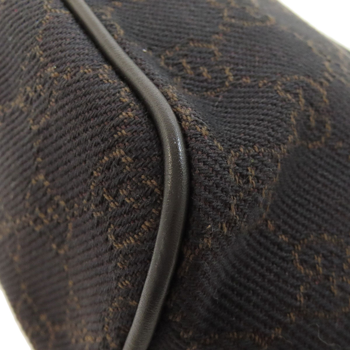 GUCCI 07198 GG pattern accessory pouch Handbag Canvas Ladies [Used]