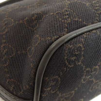 GUCCI 07198 GG pattern accessory pouch Handbag Canvas Ladies [Used]