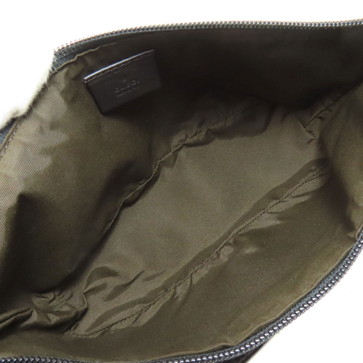 GUCCI 07198 GG pattern accessory pouch Handbag Canvas Ladies [Used]