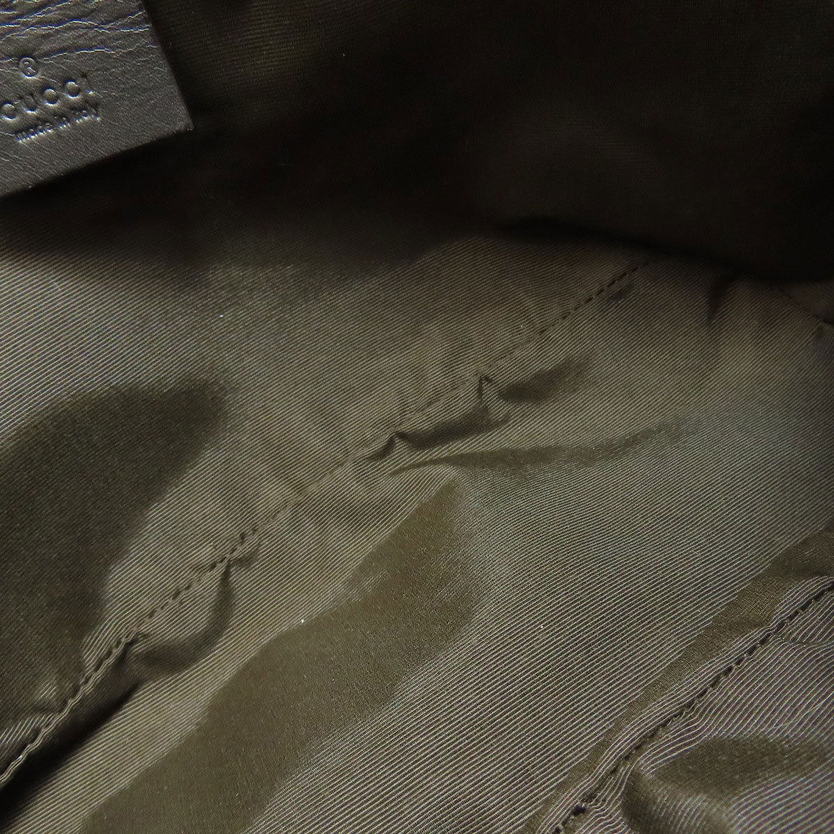 GUCCI 07198 GG pattern accessory pouch Handbag Canvas Ladies [Used]