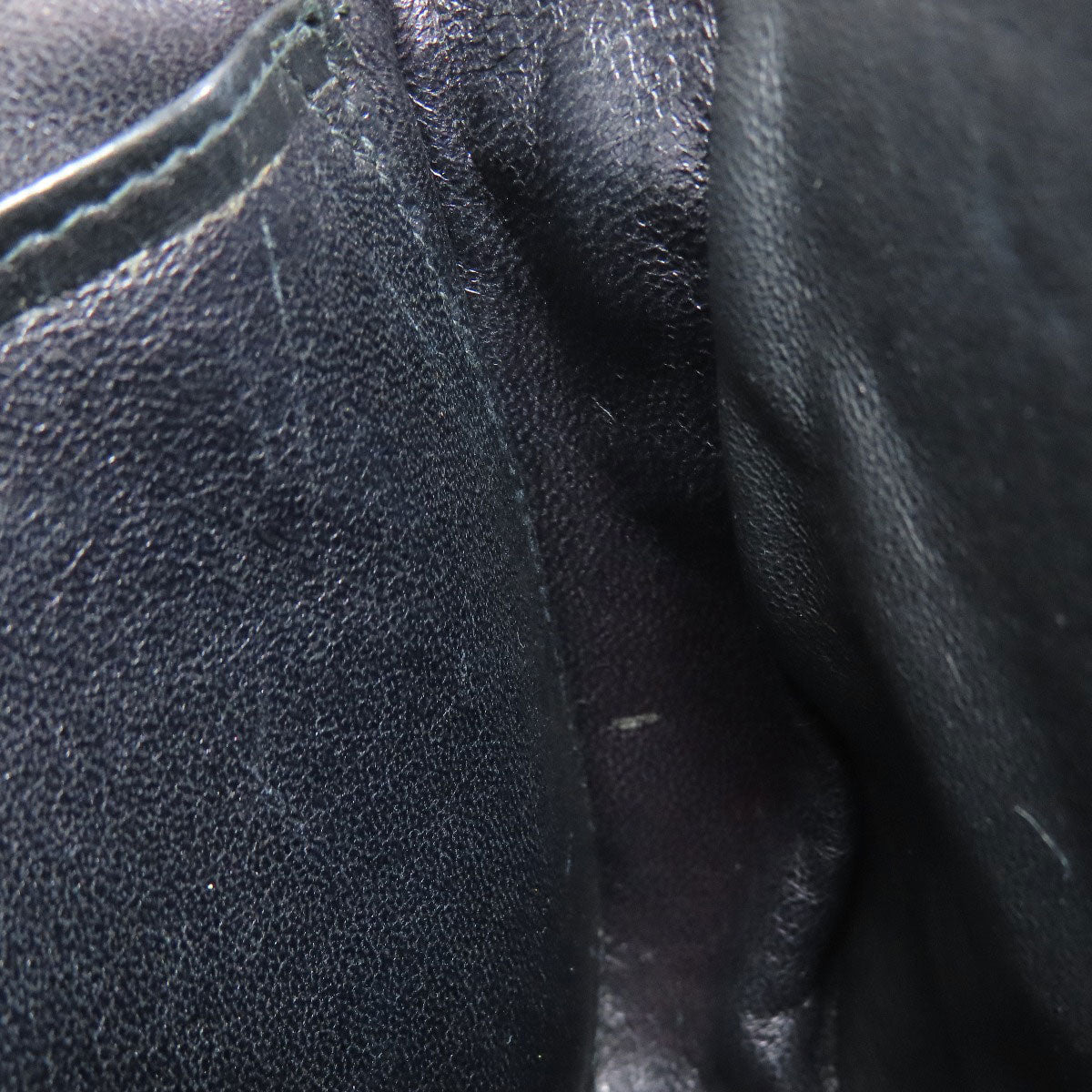 CELINE logo Shoulder Bag Leather Ladies [Used]