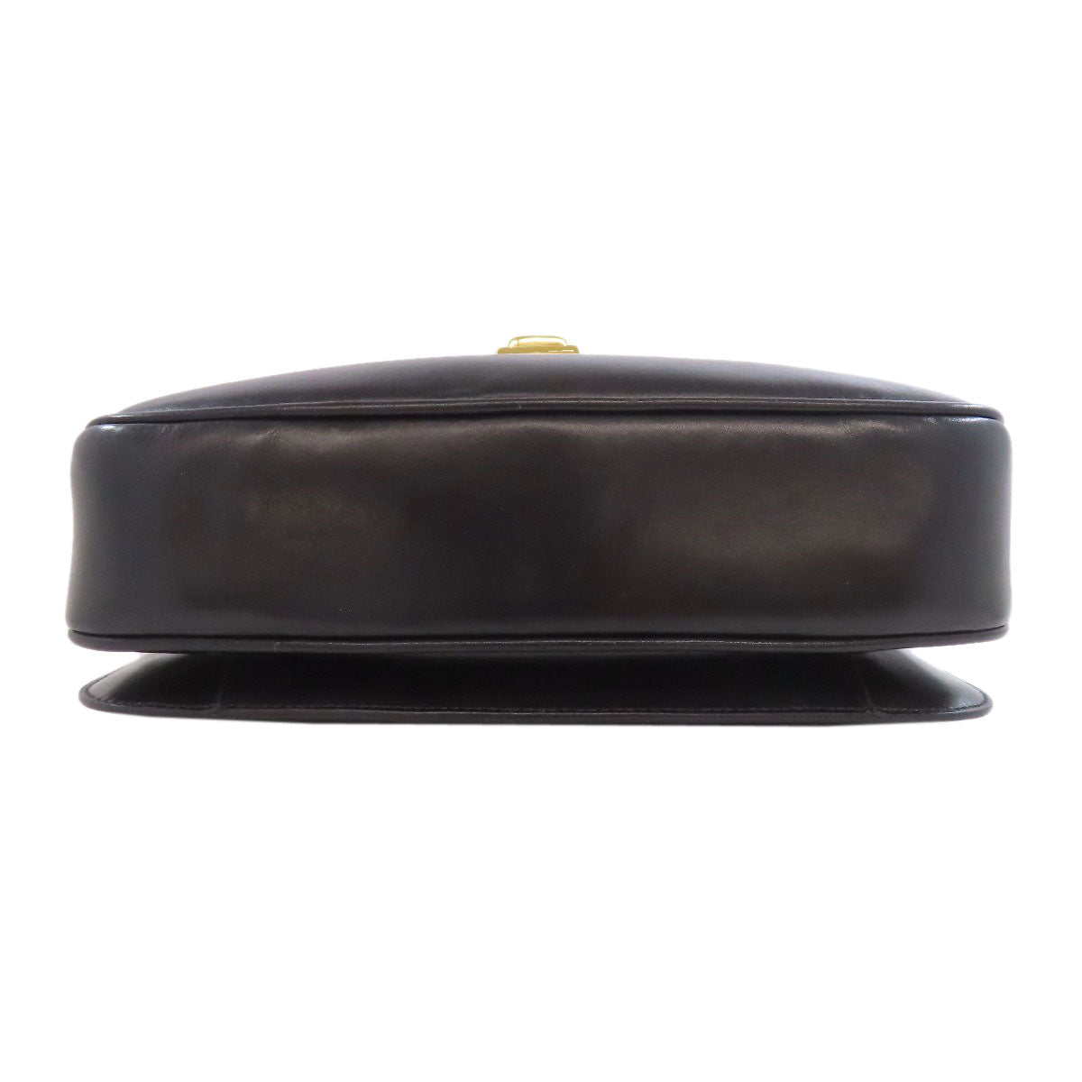 CELINE logo Shoulder Bag Leather Ladies [Used]