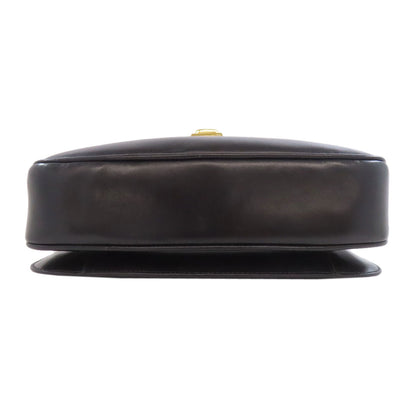 CELINE logo Shoulder Bag Leather Ladies [Used]