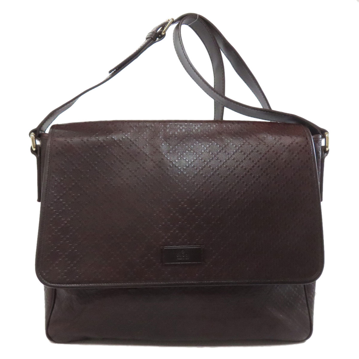 GUCCI 223665 Diamante Shoulder Bag Leather Ladies [Used]