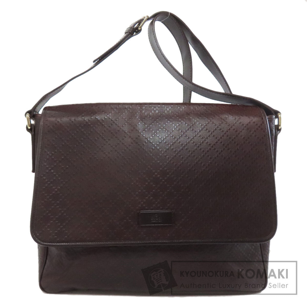 GUCCI 223665 Diamante Shoulder Bag Leather Ladies [Used]