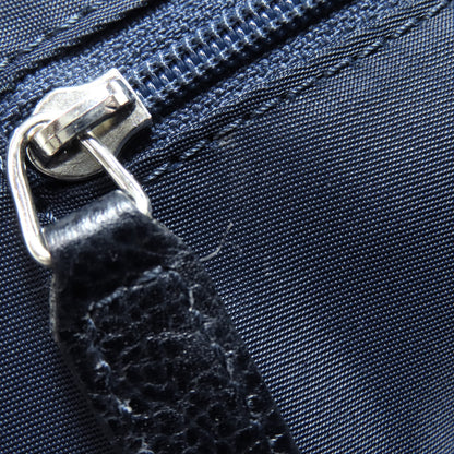 CHRISTIAN DIOR Trotter pattern Handbag Canvas LeatherLadies [Used]