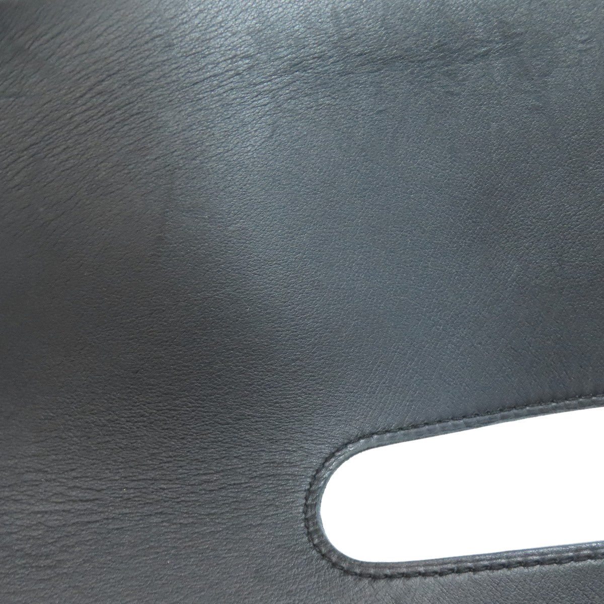 HERMES Valparaiso Long MM Handbag Canvas CalfLadies [Used]