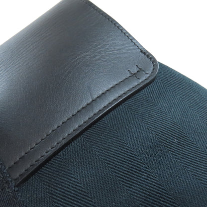 HERMES Valparaiso Long MM Handbag Canvas CalfLadies [Used]