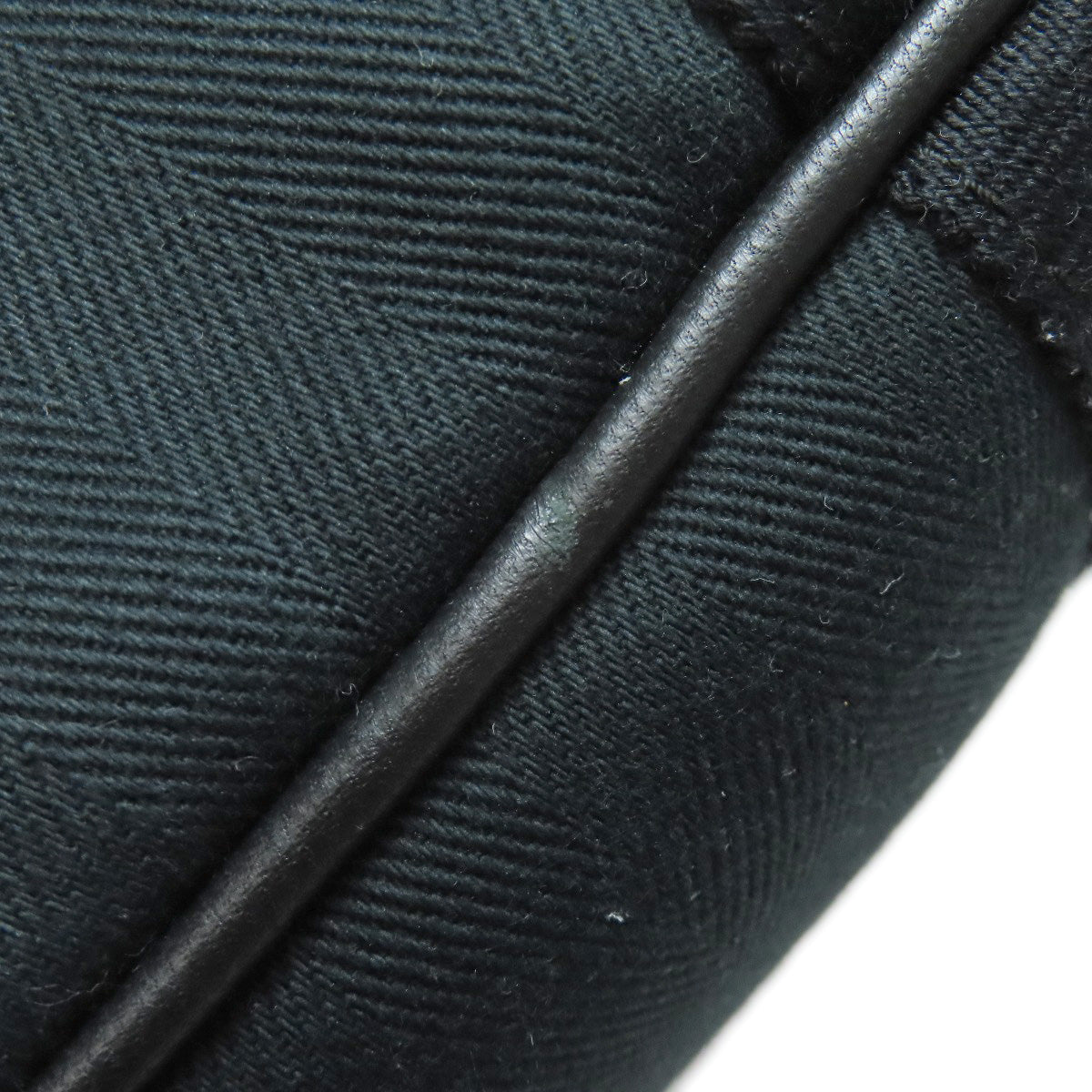 HERMES Valparaiso Long MM Handbag Canvas CalfLadies [Used]