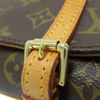 LOUIS VUITTON M51159 Pochette Marrell Hip bag, waist bag Monogram canvas Ladies [Used]