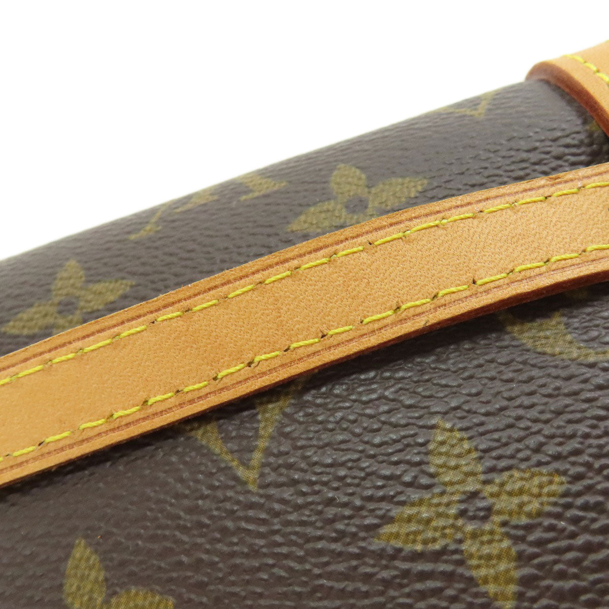 LOUIS VUITTON M51159 Pochette Marrell Hip bag, waist bag Monogram canvas Ladies [Used]
