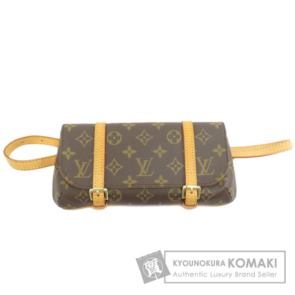 LOUIS VUITTON M51159 Pochette Marrell Hip bag, waist bag Monogram canvas Ladies [Used]