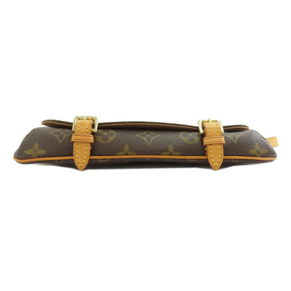 LOUIS VUITTON M51159 Pochette Marrell Hip bag, waist bag Monogram canvas Ladies [Used]