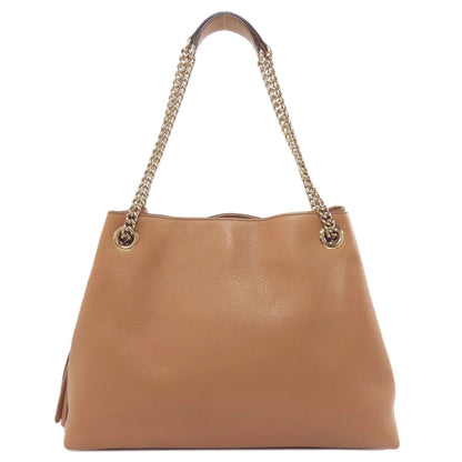 GUCCI 536196 Soho Outlet Interlocking G Tote Bag Leather Ladies [Used]