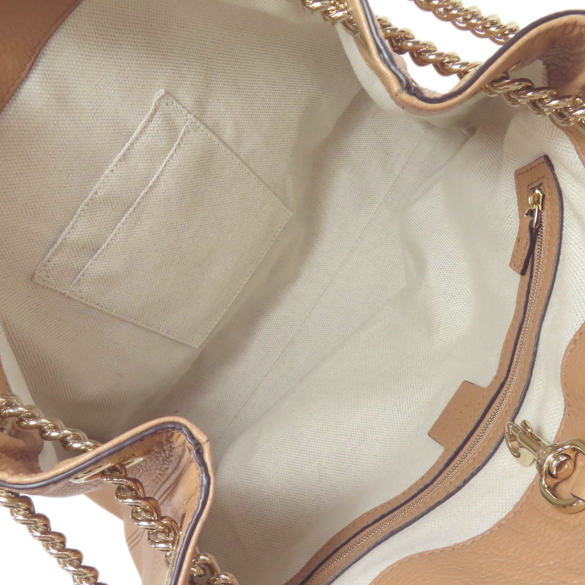 GUCCI 536196 Soho Outlet Interlocking G Tote Bag Leather Ladies [Used]