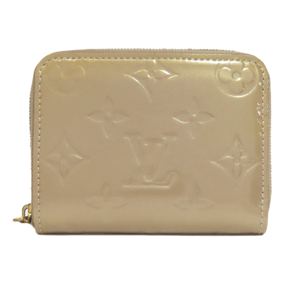 LOUIS VUITTON M91762 Zippy coin purse coin purse Vernis Ladies [Used]