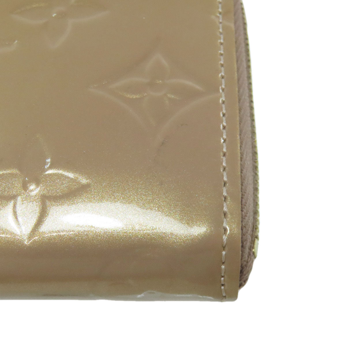 LOUIS VUITTON M91762 Zippy coin purse coin purse Vernis Ladies [Used]