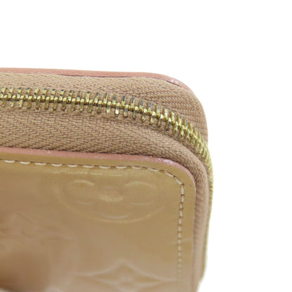 LOUIS VUITTON M91762 Zippy coin purse coin purse Vernis Ladies [Used]