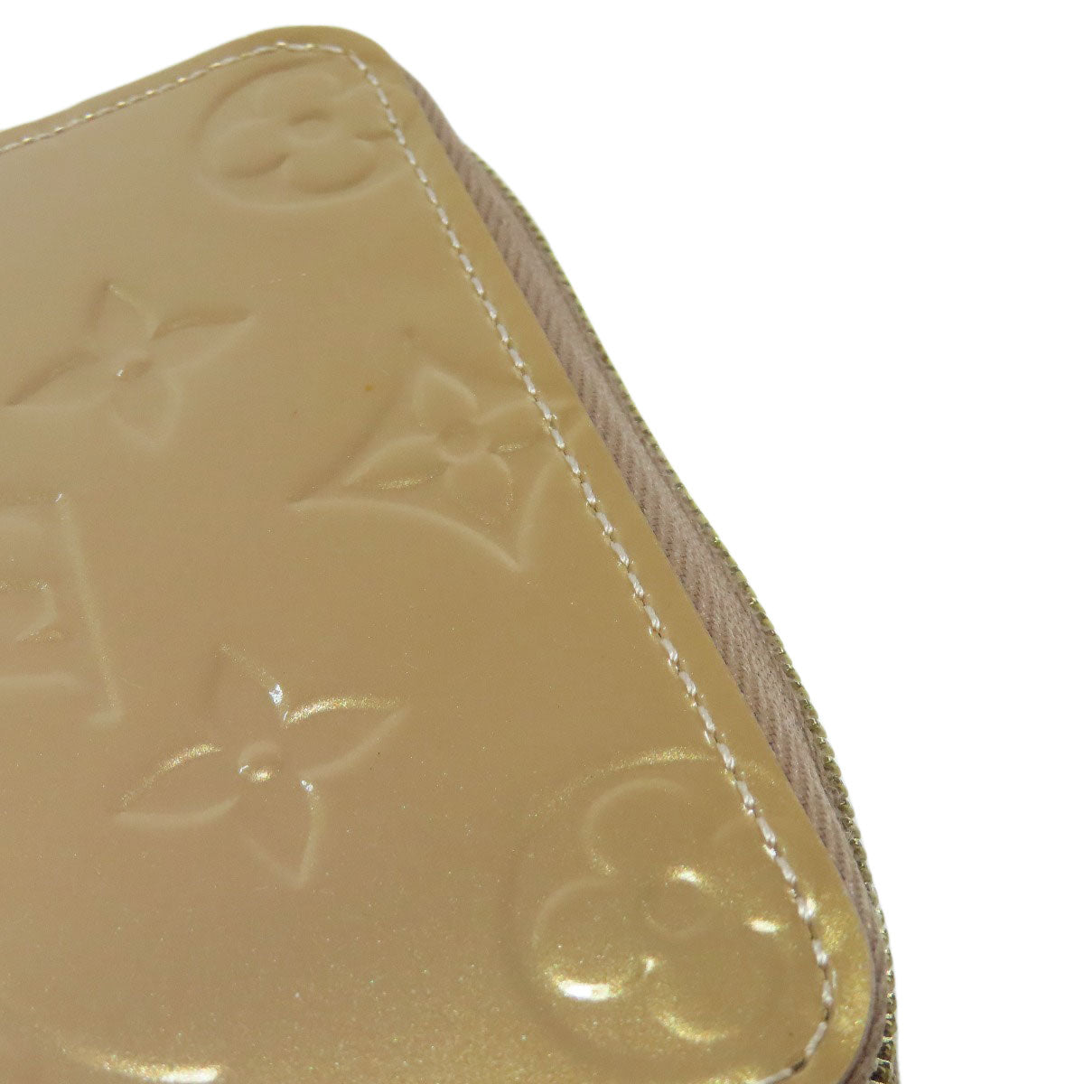 LOUIS VUITTON M91762 Zippy coin purse coin purse Vernis Ladies [Used]