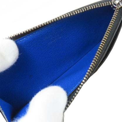 LOUIS VUITTON M80994 Zippy Dragonne Trunk Print coin purse Monogram Eclipse Ladies [Used]