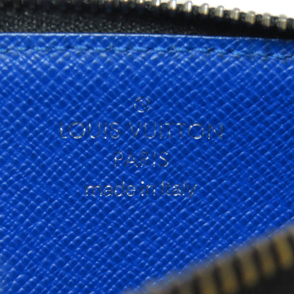 LOUIS VUITTON M80994 Zippy Dragonne Trunk Print coin purse Monogram Eclipse Ladies [Used]