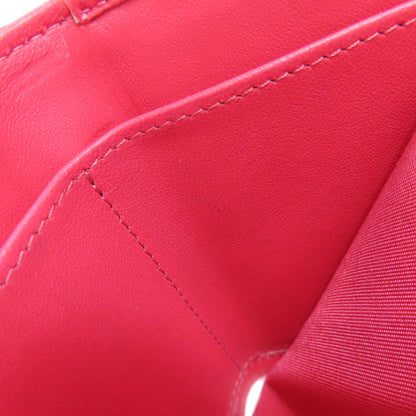 CHANEL Tri-fold Boy Chanel GoldHardware Bifold Wallet with Coin Pocket Calf Ladies [Used]