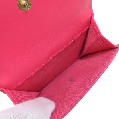 CHANEL Tri-fold Boy Chanel GoldHardware Bifold Wallet with Coin Pocket Calf Ladies [Used]