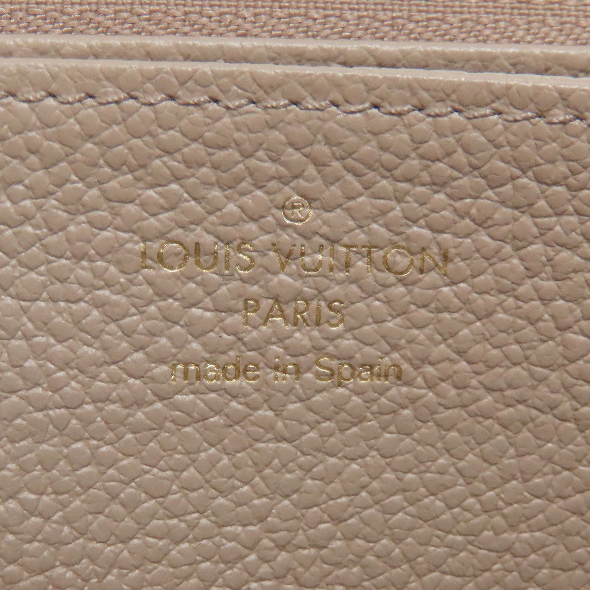 LOUIS VUITTON M69034 Zippy wallet Long wallet (with coin pocket) Empreinte Ladies [Used]