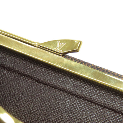 LOUIS VUITTON N61664 PortomonÃ© Vienova Bifold Wallet with Coin Pocket Damier canvas Ladies [Used]