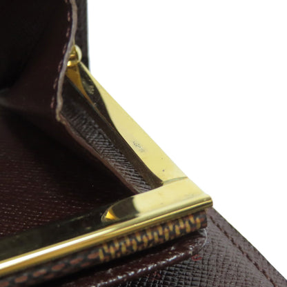 LOUIS VUITTON N61664 PortomonÃ© Vienova Bifold Wallet with Coin Pocket Damier canvas Ladies [Used]