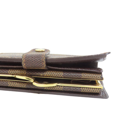 LOUIS VUITTON N61664 PortomonÃ© Vienova Bifold Wallet with Coin Pocket Damier canvas Ladies [Used]
