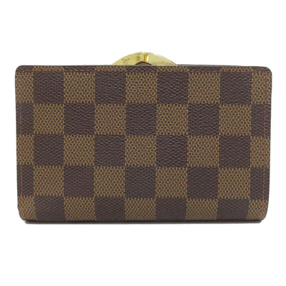 LOUIS VUITTON N61664 PortomonÃ© Vienova Bifold Wallet with Coin Pocket Damier canvas Ladies [Used]