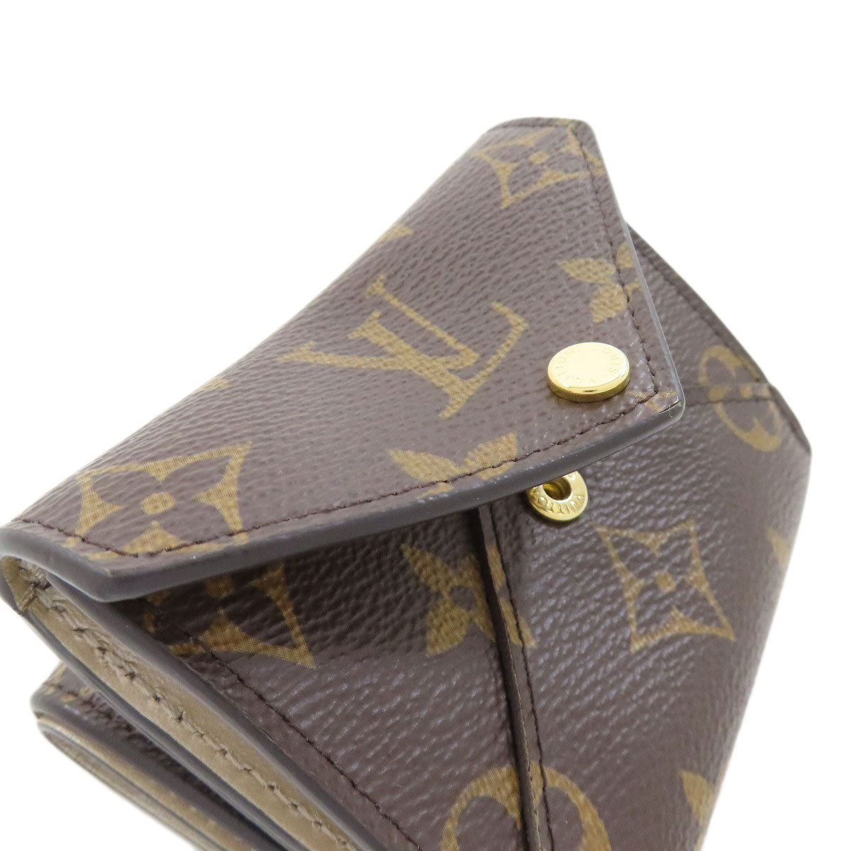 LOUIS VUITTON M81667 Portefeiulle Celeste Bifold Wallet with Coin Pocket Monogram canvas Ladies [Used]