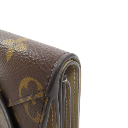 LOUIS VUITTON M81667 Portefeiulle Celeste Bifold Wallet with Coin Pocket Monogram canvas Ladies [Used]