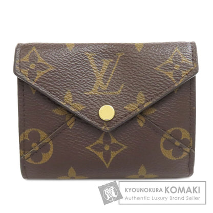 LOUIS VUITTON M81667 Portefeiulle Celeste Bifold Wallet with Coin Pocket Monogram canvas Ladies [Used]