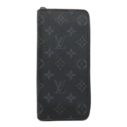 LOUIS VUITTON M62295 Zippy wallet Vertical Long wallet (with coin pocket) Monogram Eclipse mens [Used]
