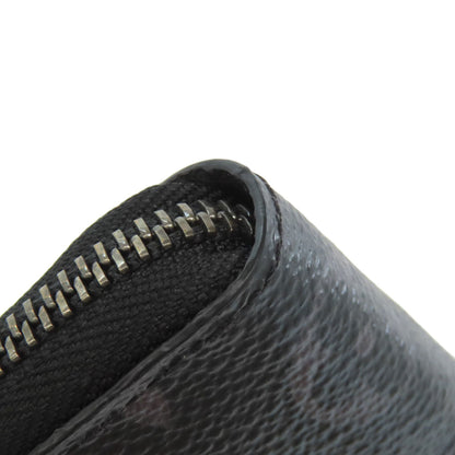 LOUIS VUITTON M62295 Zippy wallet Vertical Long wallet (with coin pocket) Monogram Eclipse mens [Used]