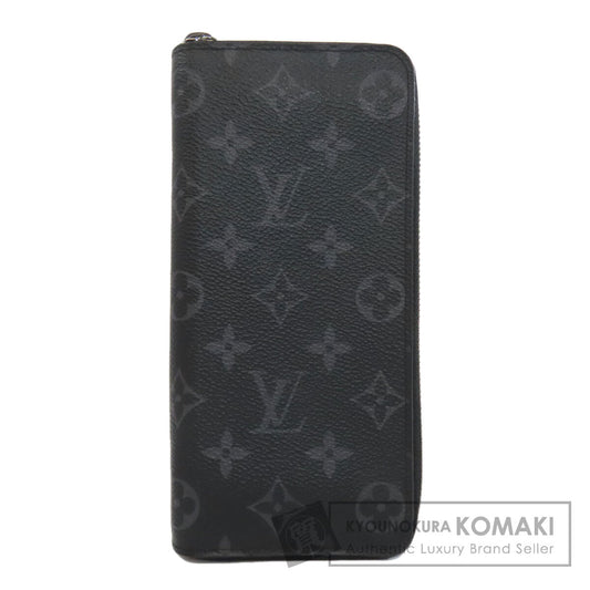 LOUIS VUITTON M62295 Zippy wallet Vertical Long wallet (with coin pocket) Monogram Eclipse mens [Used]