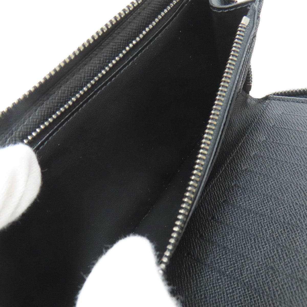 LOUIS VUITTON M62295 Zippy wallet Vertical Long wallet (with coin pocket) Monogram Eclipse mens [Used]