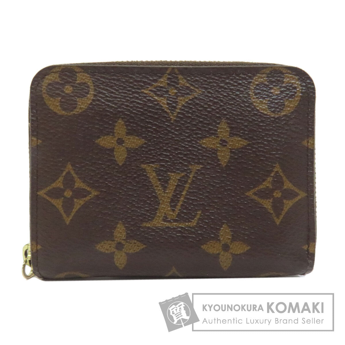 LOUIS VUITTON M60067 Zippy coin purse coin purse Monogram canvas Ladies [Used]