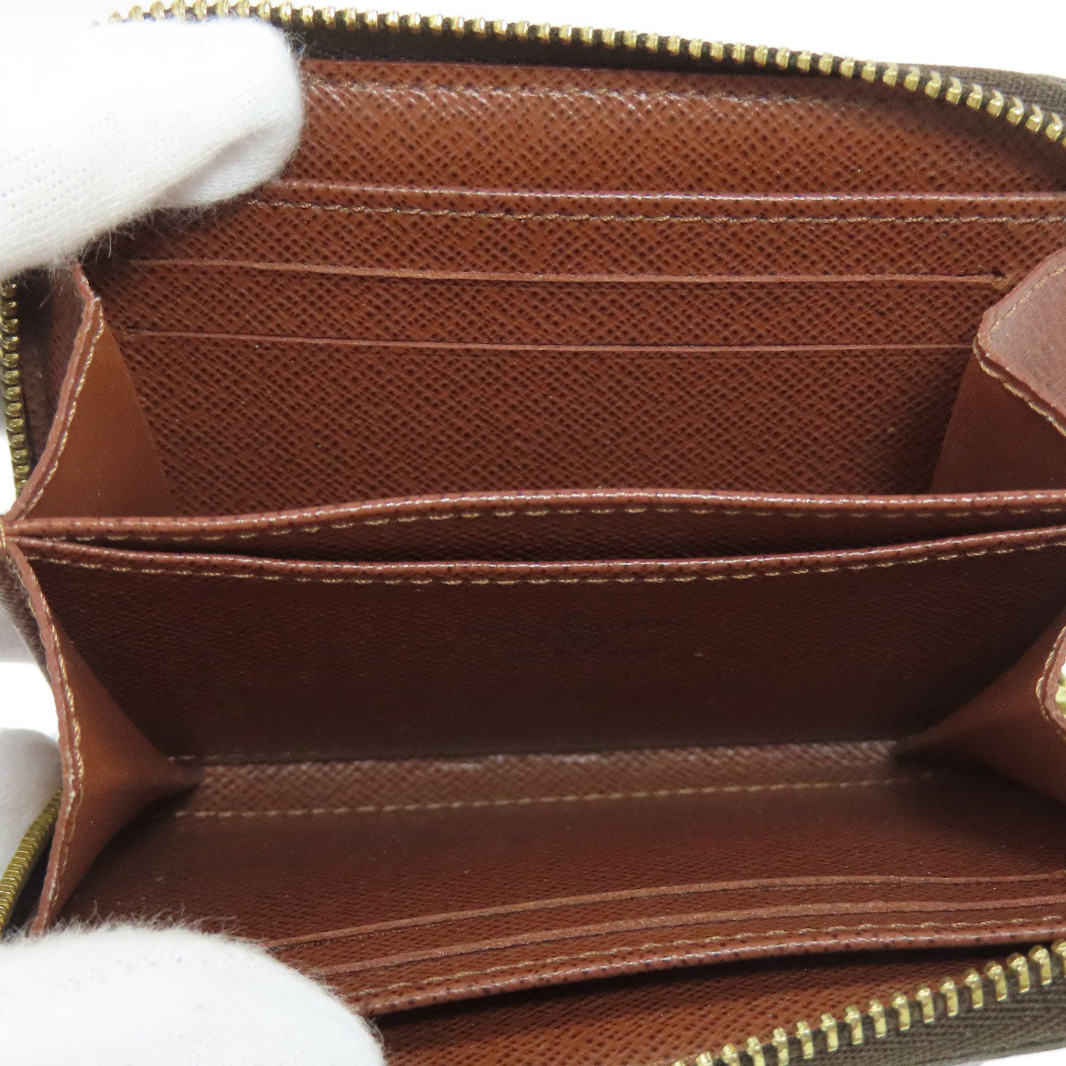 LOUIS VUITTON M60067 Zippy coin purse coin purse Monogram canvas Ladies [Used]