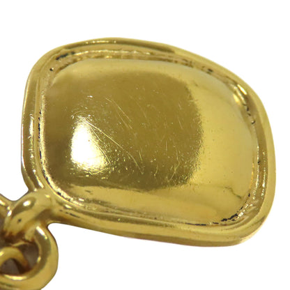 CHANEL Logo Chain Earring Metal Ladies [Used]