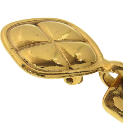 CHANEL Matelasse logo Earring Metal Ladies [Used]