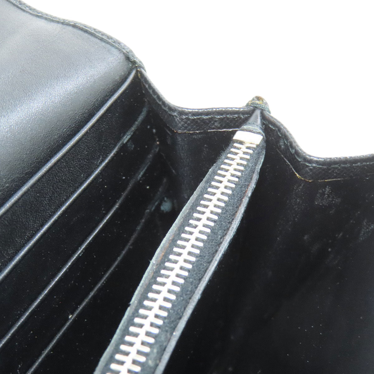 PRADA 1M1037 logo Long wallet (with coin pocket) Safiano Ladies [Used]