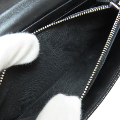 PRADA 1M1037 logo Long wallet (with coin pocket) Safiano Ladies [Used]