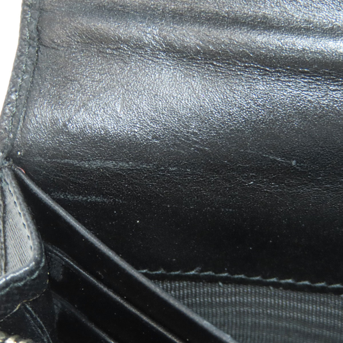 PRADA 1M1037 logo Long wallet (with coin pocket) Safiano Ladies [Used]